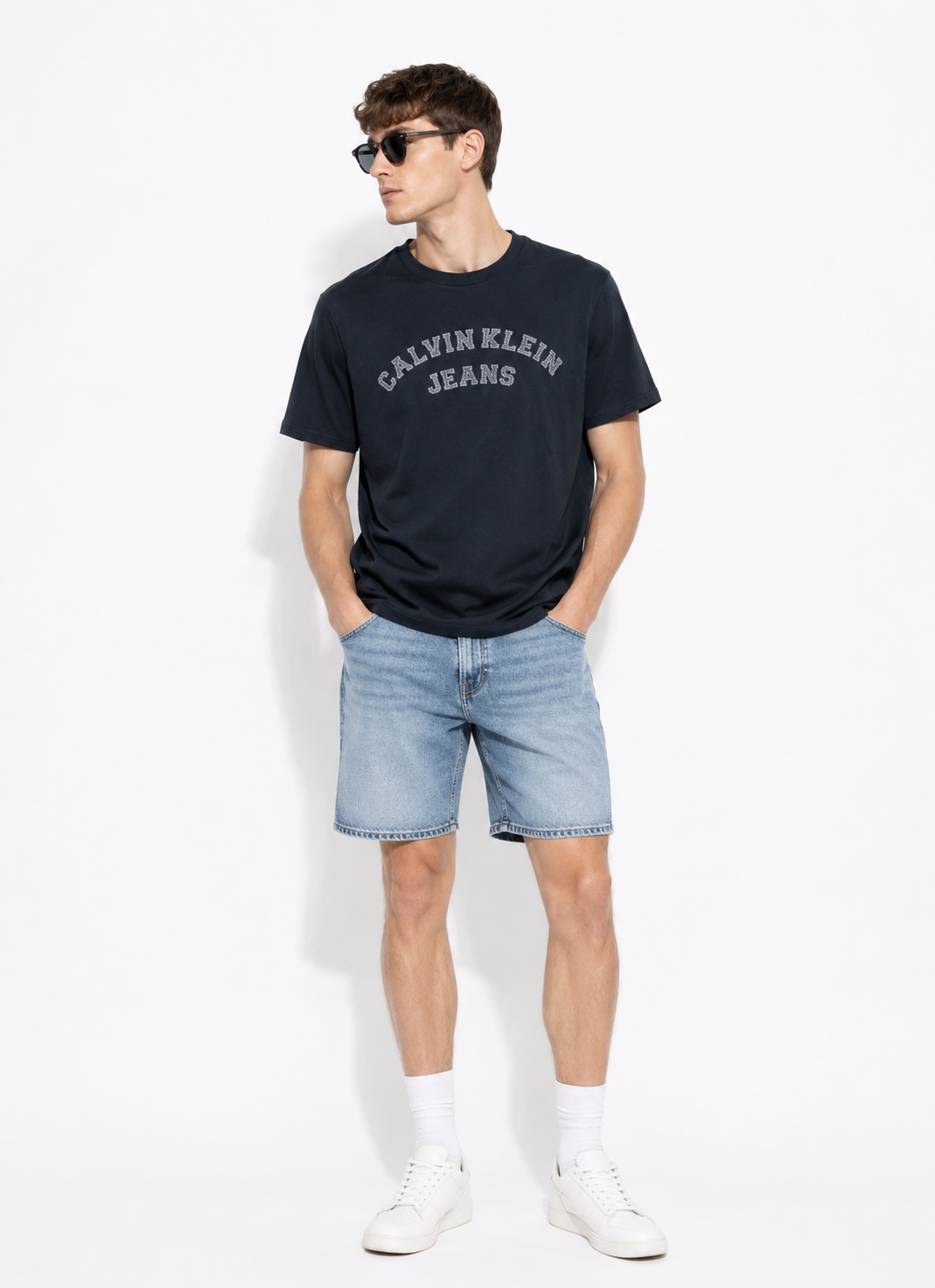 Thun CK đen chữ calvin klein jean đứt