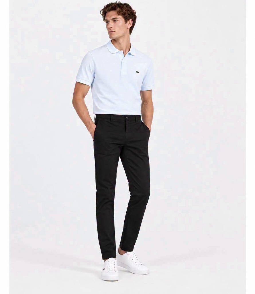 Khaki lacoste màu đen