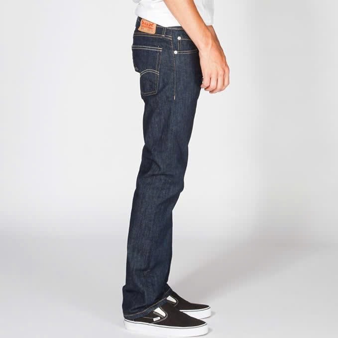 Jean Levis 513 Slim Traight xanh đậm