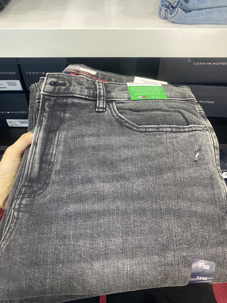 Quần Jean TOMMY XÁM