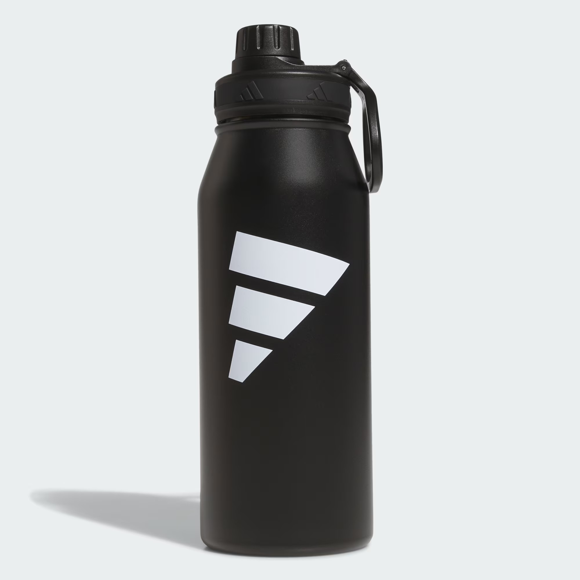 Adidas L Steel 1L Metal Bottle - Black / White