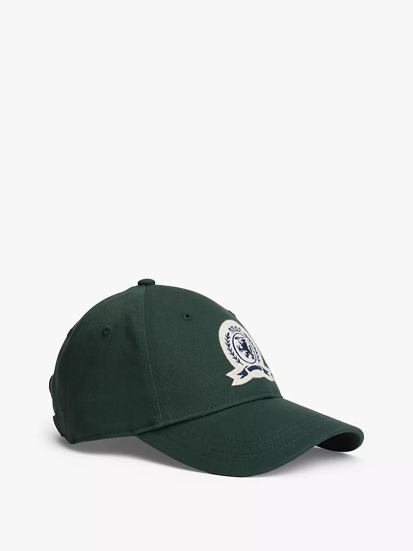 Mũ Tommy Hilfiger Laurel Leaf Logo Baseball Cap - Ornamental Green