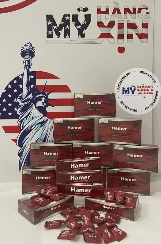 Kẹo sâm tăng cường sinh lý Hamer USA chính hãng-hộp 32 viên