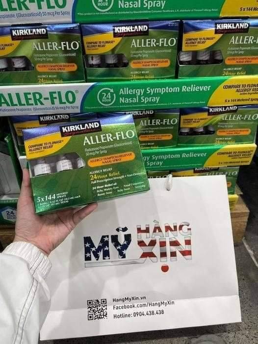 Set 5 Lọ xịt Viêm Xoang dị ứng Aller-Flo