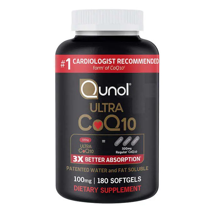 Viên uống bổ tim mạch Qunol Ultra CoQ10 3X Better - 180 viên