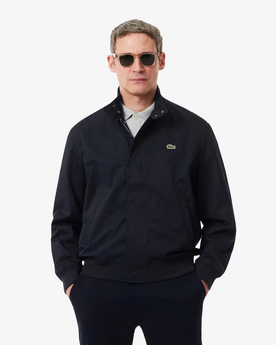 Khoác kaki lacoste -Navy