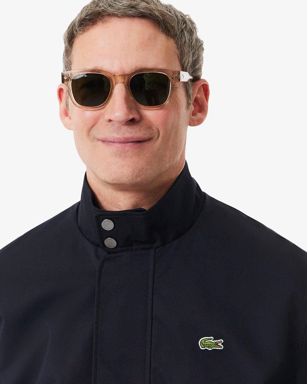 Khoác kaki lacoste -Navy