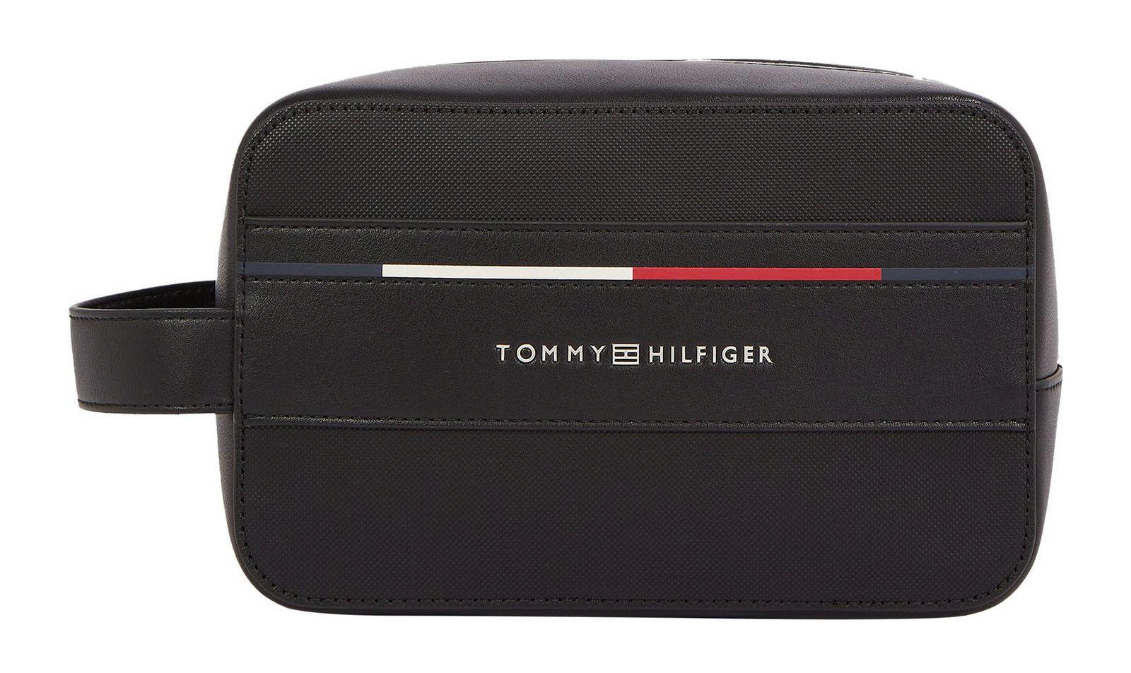 Túi pouch da mềm tommy navy