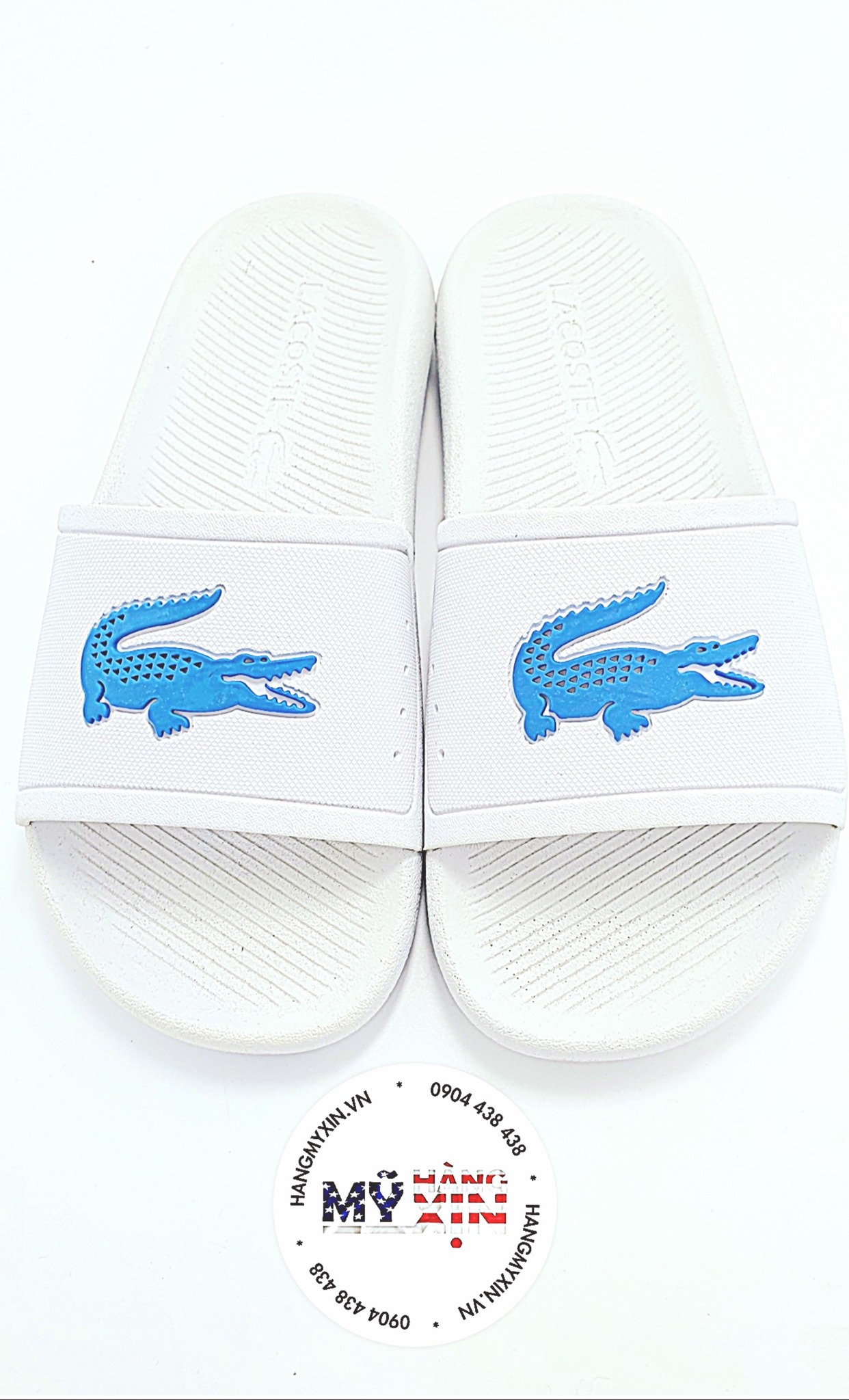 Dép Lacoste Men's Croco Slide Sandal
