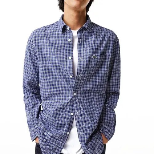 Sơ mi nam Lacoste Caro xanh biển