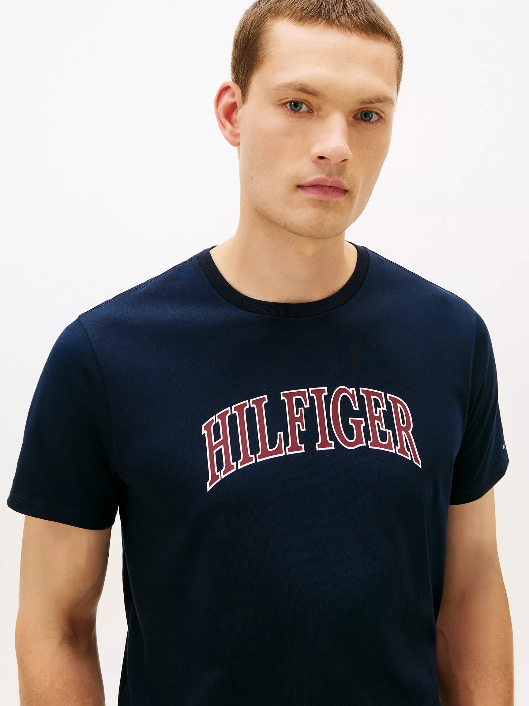 Hilfiger Arch Logo T-Shirt - Navy