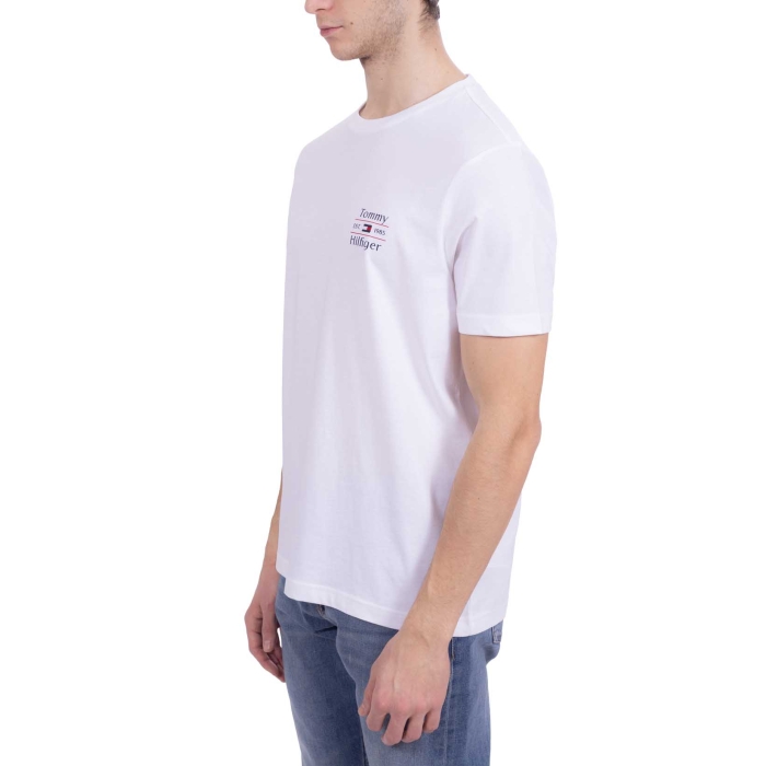Áo Thun Tommy Hilfiger Stack Tee - Optic White