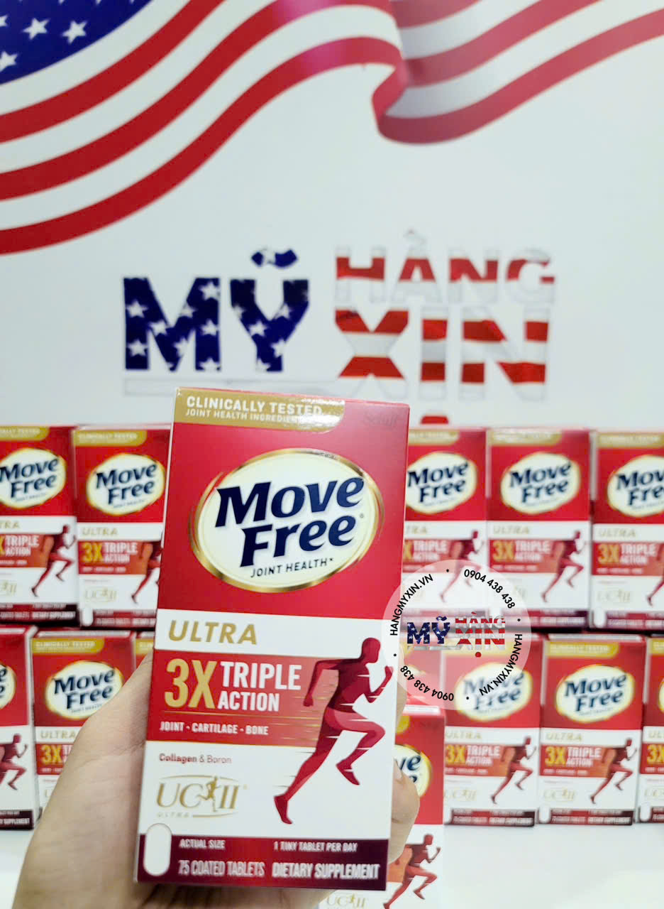 Viên Bổ Xương Khớp Schiff Move Free Ultra Triple Action - 75 Viên