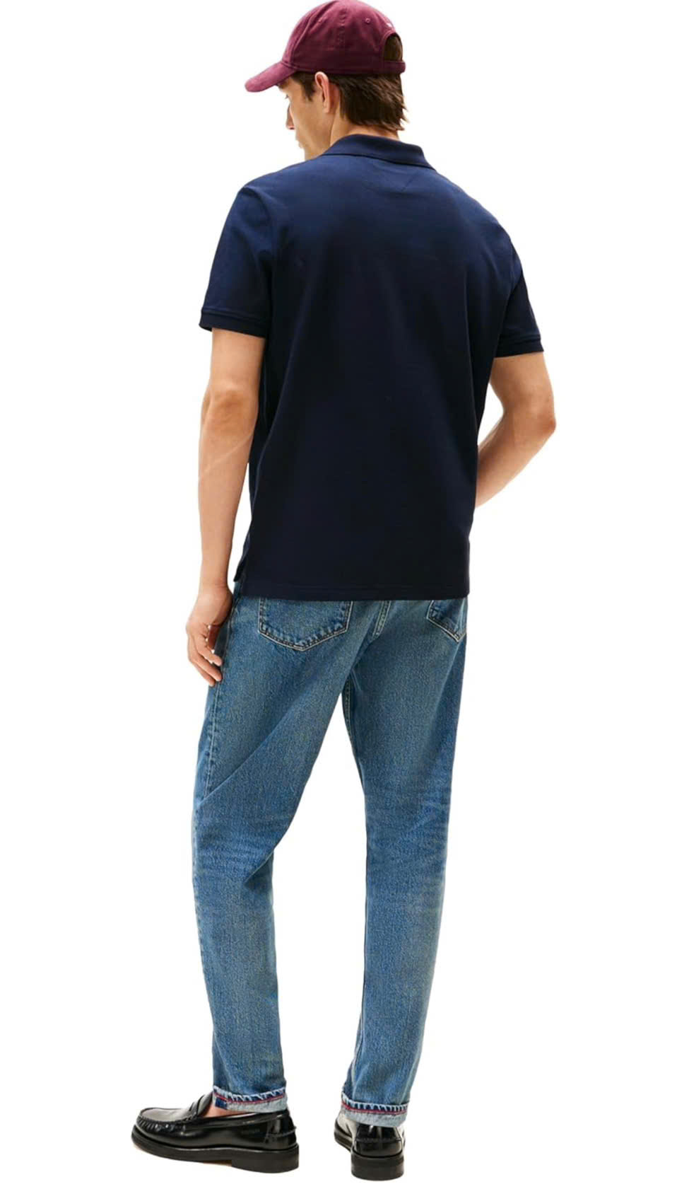 Polo Tommy Hilfiger Piqué Placket Interest Regular Fit - Desert Sky