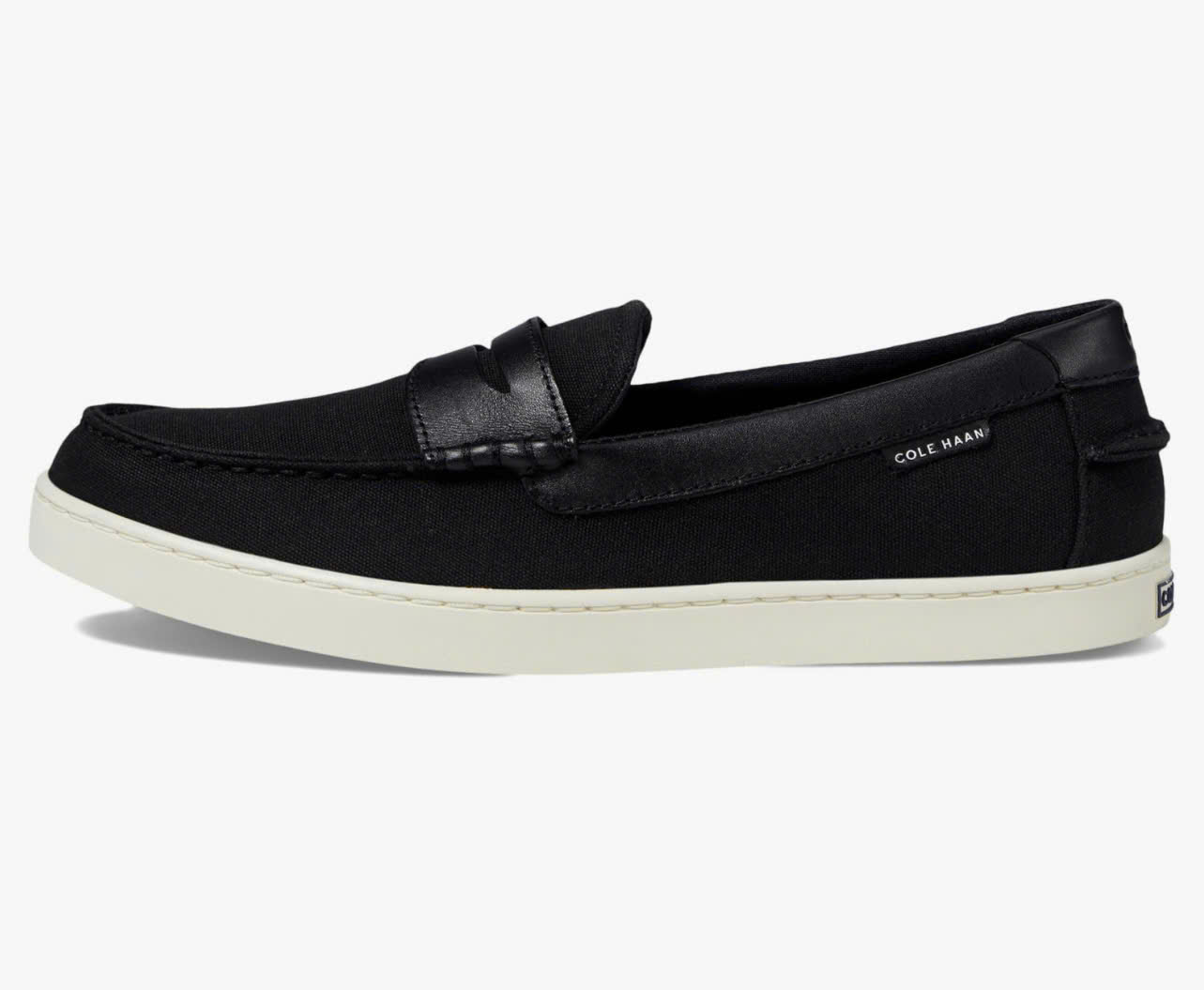 Loafer Cole Haan Nantucket Penny Txt - Black Canvas/Black/Ivory