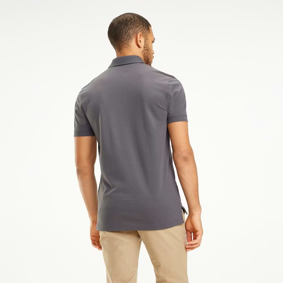 Polo Tommy Hilfiger Men's Regular-Fit - Dark Grey