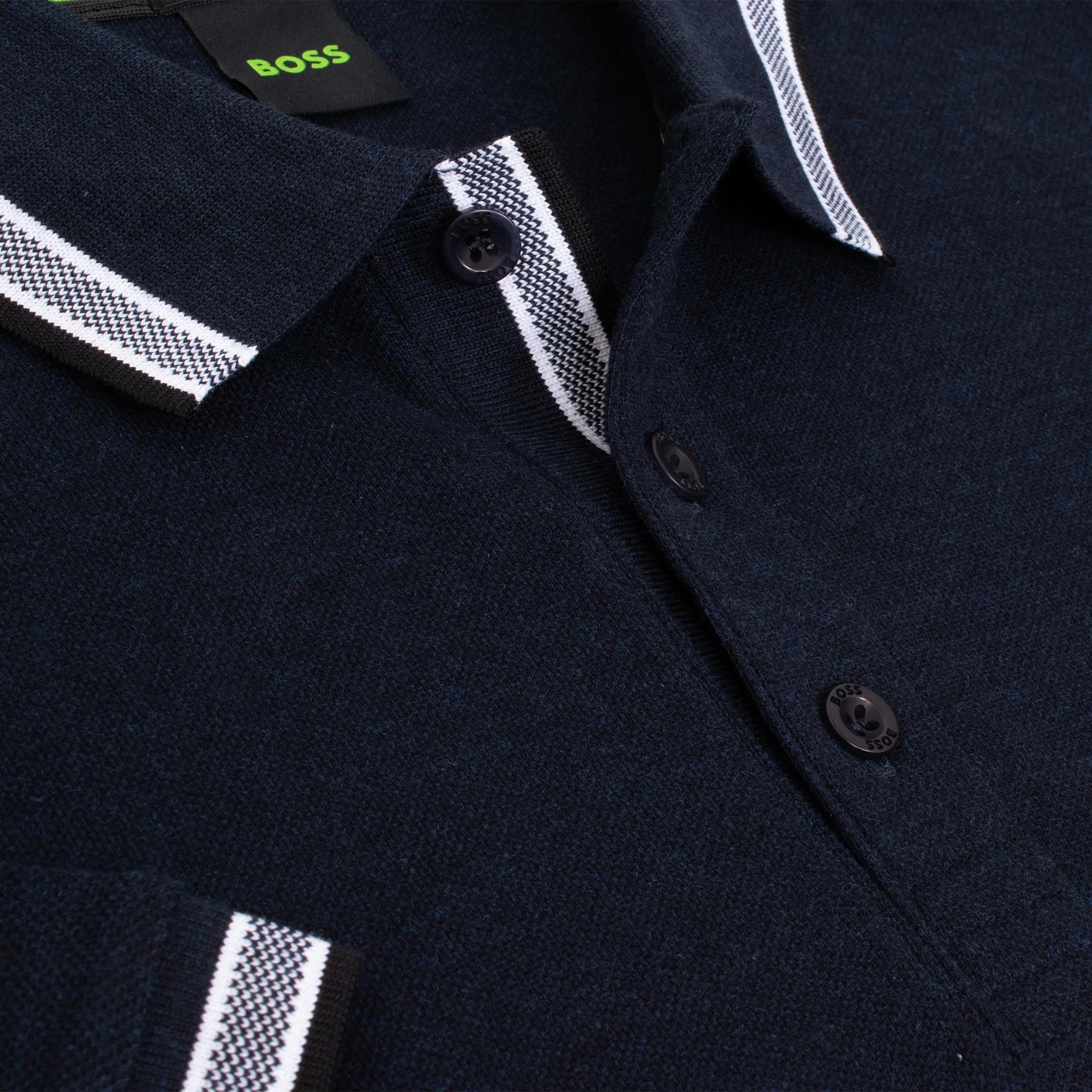 Áo Polo BOSS Paddy Polo Shirt - Navy