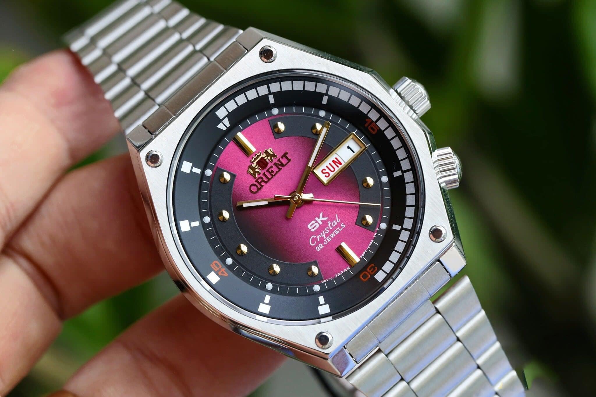 Đồng Hồ Orient SK Automatic Thủy Quân Lục Chiến Mặt Lửa