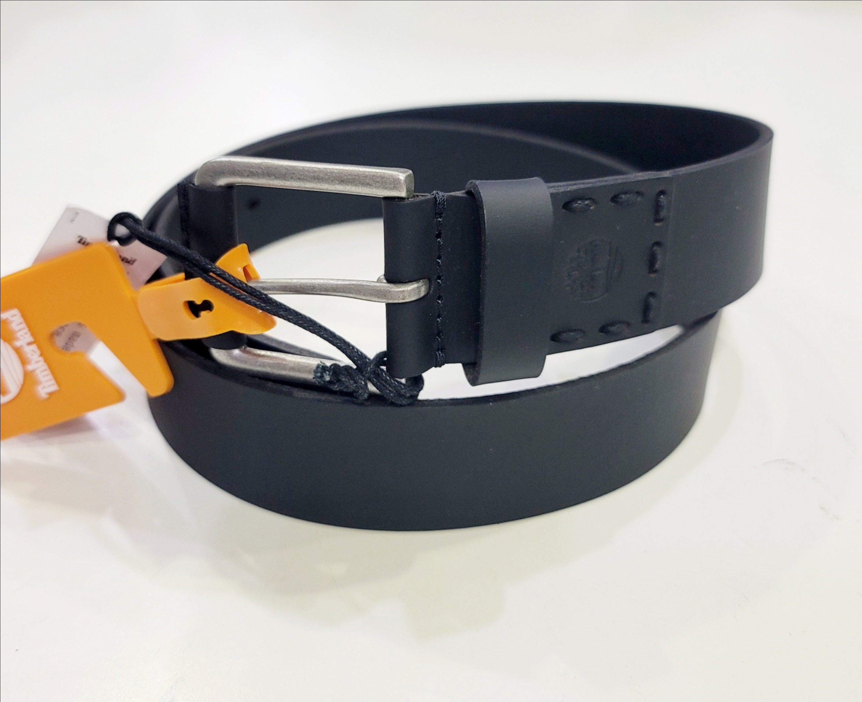 Thắt lưng Timberland Men's Cahill 40mm Leather Belt - Black