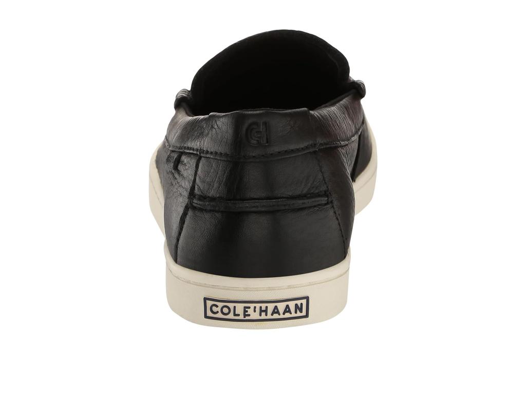 Loafer Cole Haan Nantucket Penny - Black Pebbled Leather/Ivory