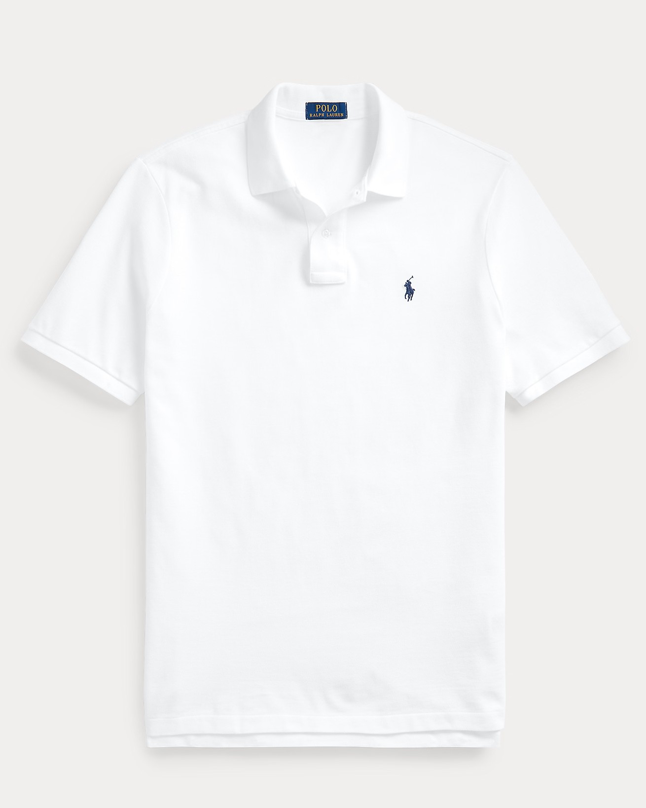 Polo Ralph Lauren The Iconic Mesh Classic Fit - White/Navy