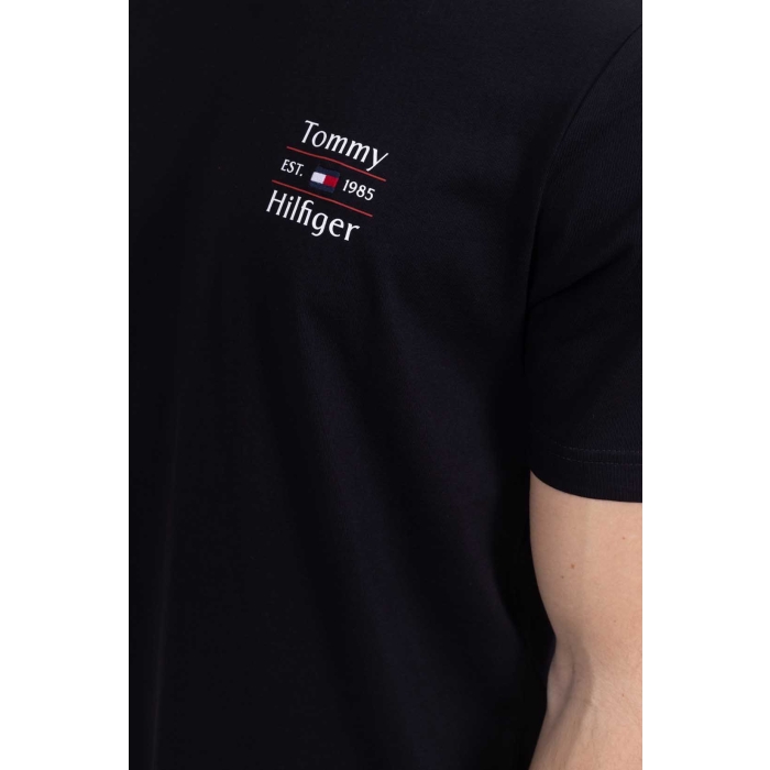 Áo Thun Tommy Hilfiger Stack Tee - Black