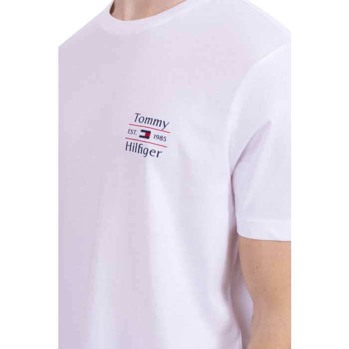 Áo Thun Tommy Hilfiger Stack Tee - Optic White