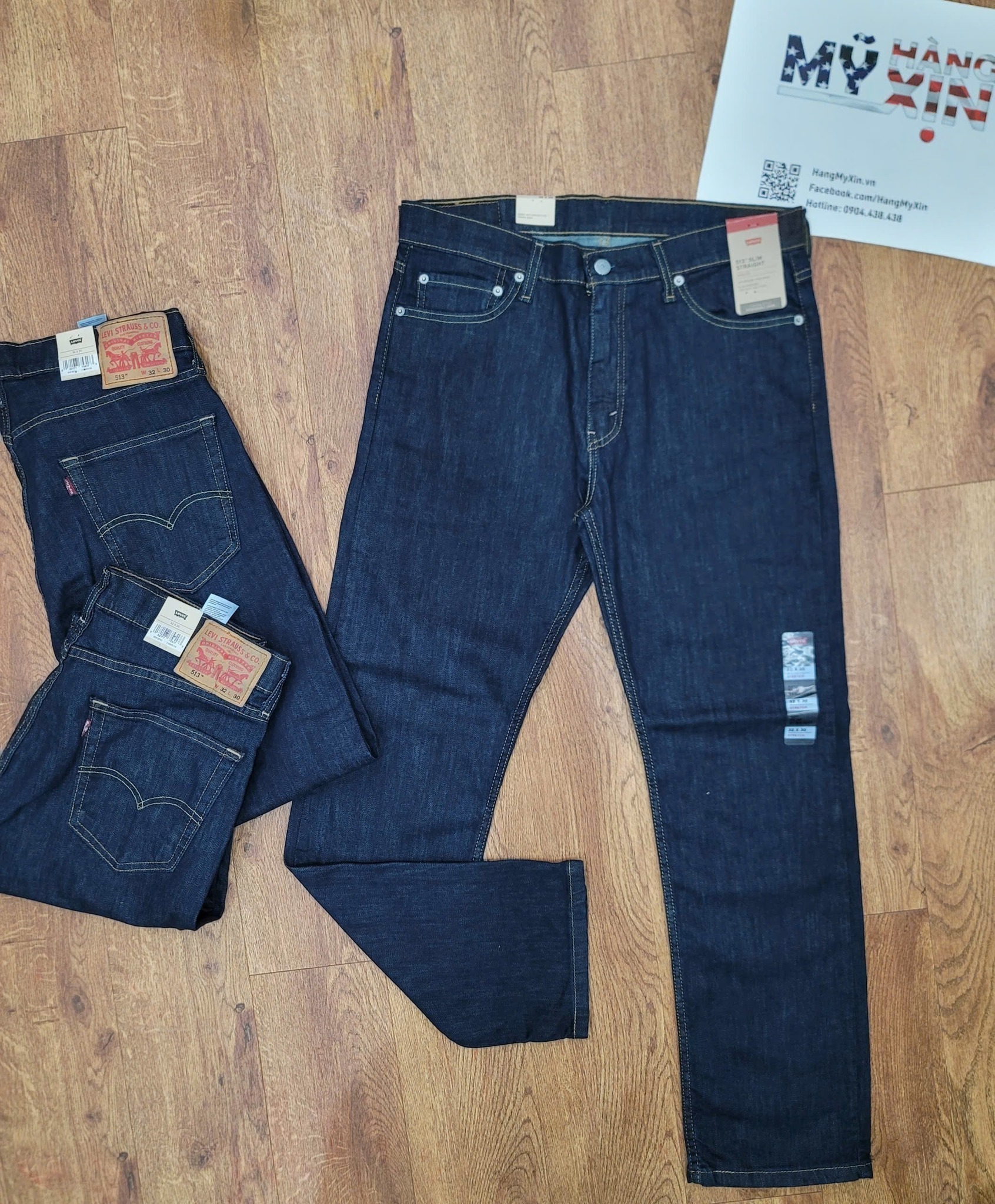 Jean Levi's Men's 513 Slim Straight - Bastion