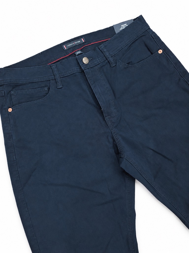 Khaki Tommy túi jean straight - Navy