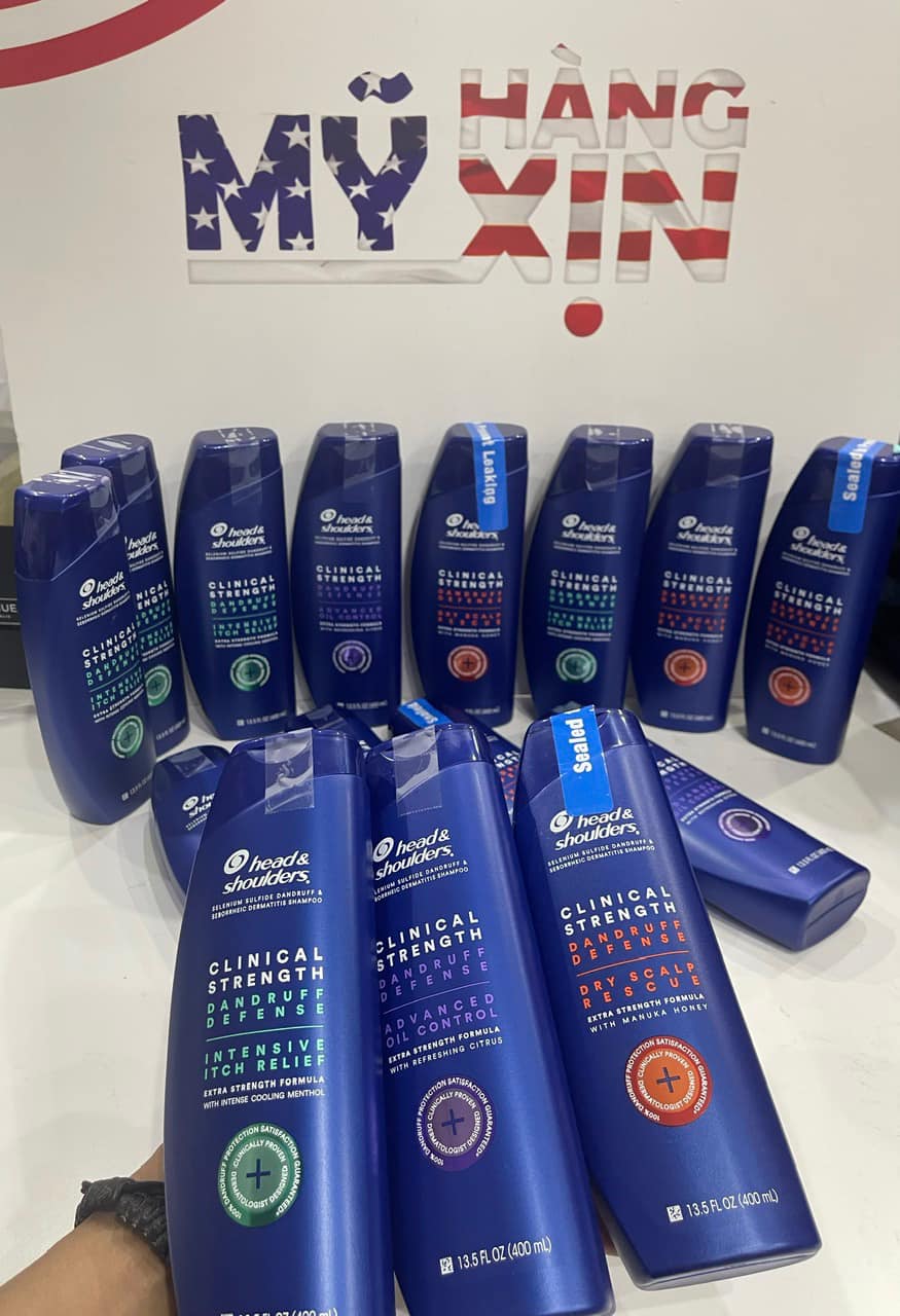 Dầu gội sạch gàu Head & Shoulders 400ml - Màu Cam (Cho da đầu khô)