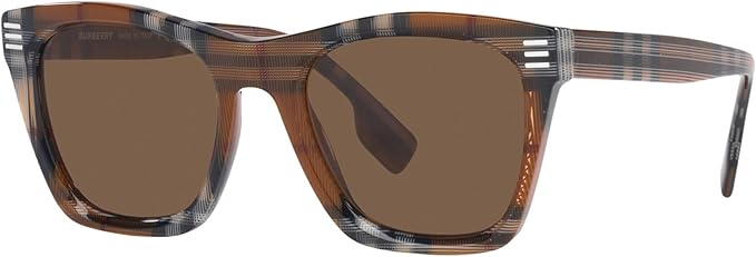 Burberry COOPER BE 4348 Striped Brown/Brown 52/21/145 men Sunglasses