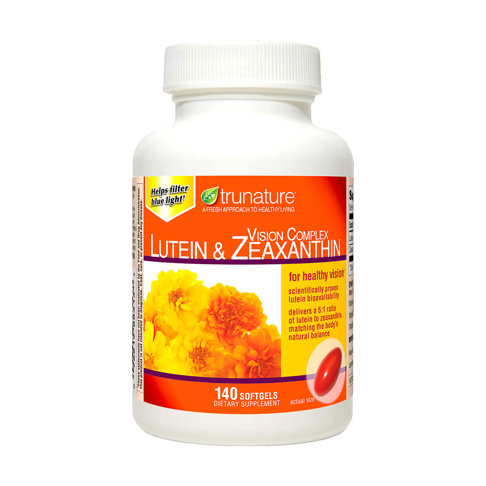 Viên uống bổ mắt Trunature Lutein & Zeaxanthin Vision Complete Tunature-140 viên