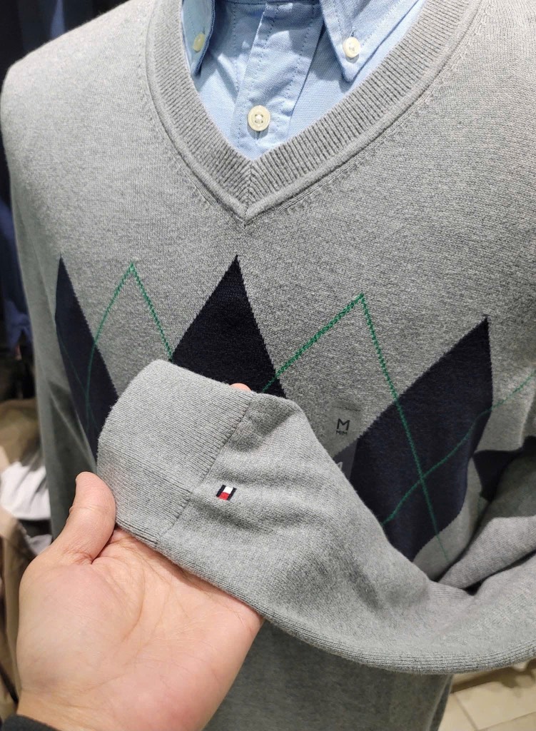 Sweater Tommy | Knitwear - Gray