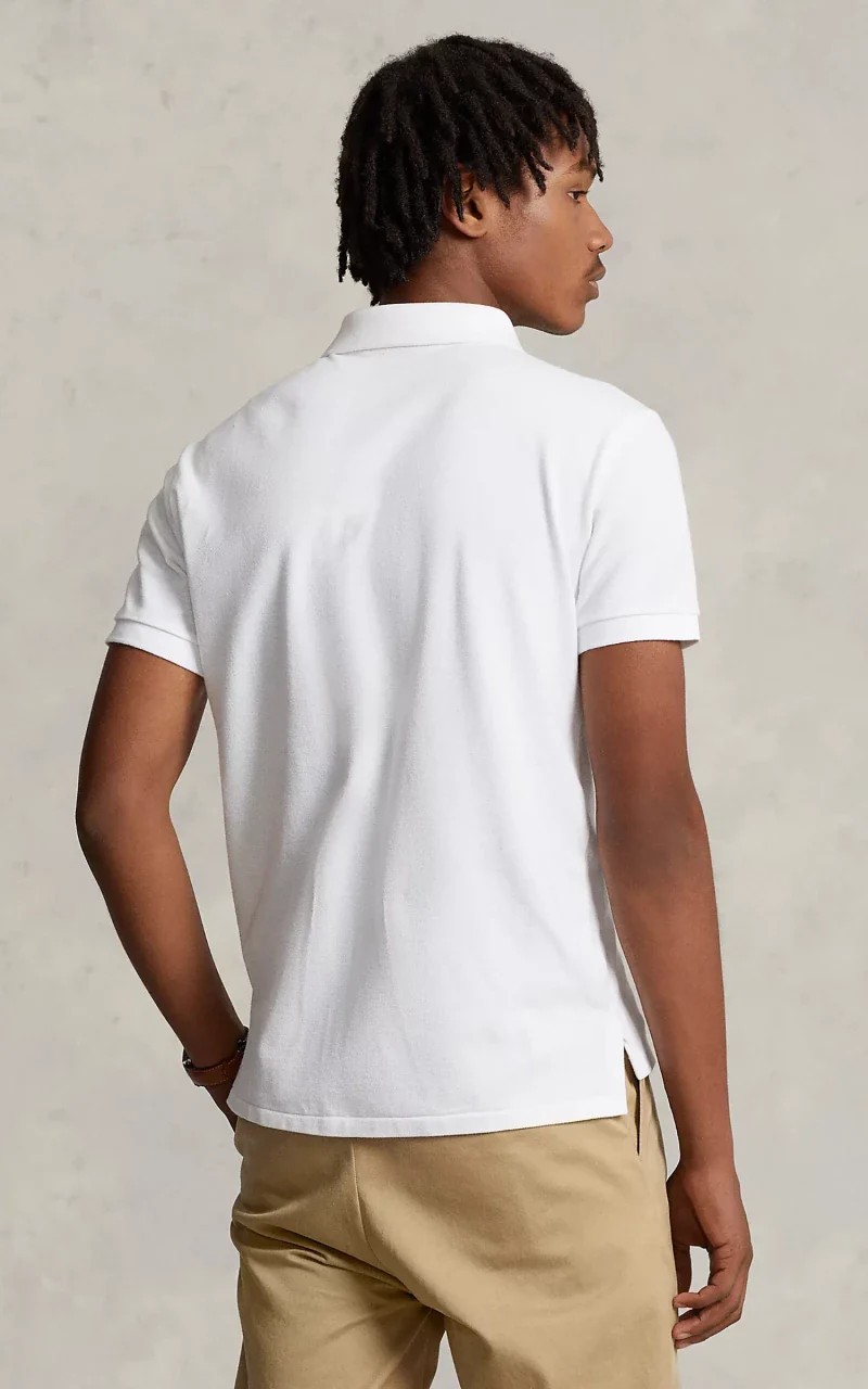 Polo Ralph Lauren The Iconic Mesh Classic Fit - White/Navy