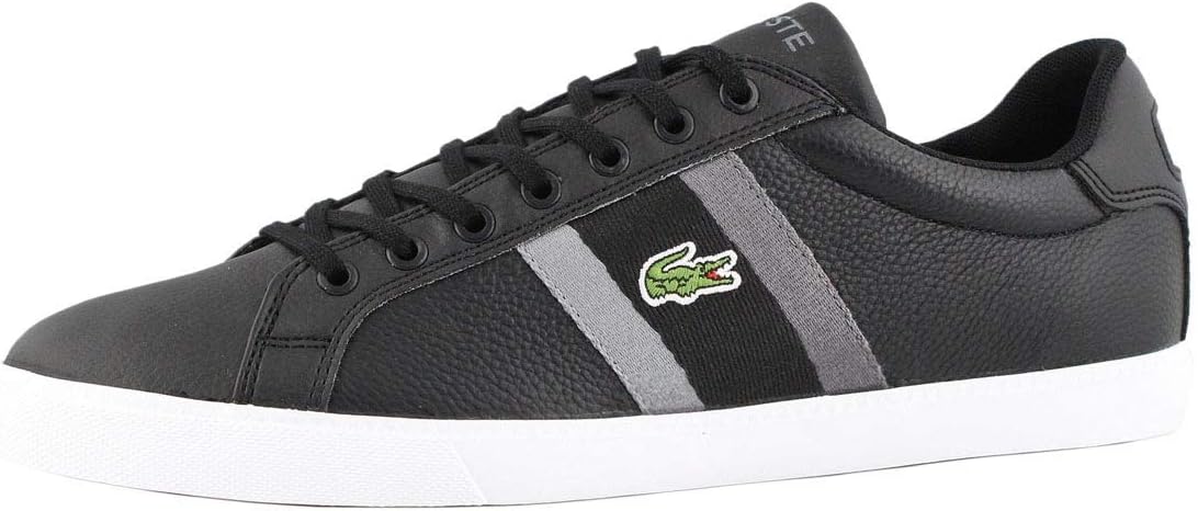 Lacoste Men's Lace Up Sneaker - Black