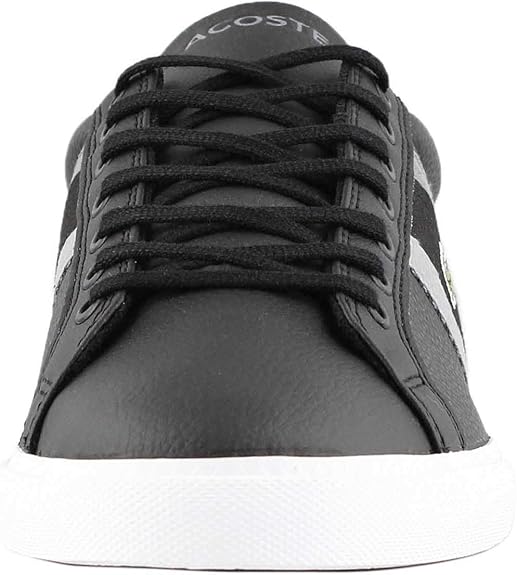 Lacoste Men's Lace Up Sneaker - Black