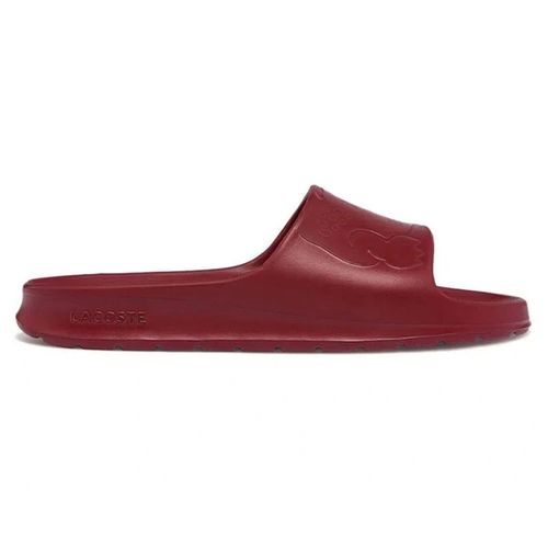 Dép Nam Lacoste Croco - Màu đỏ đậm