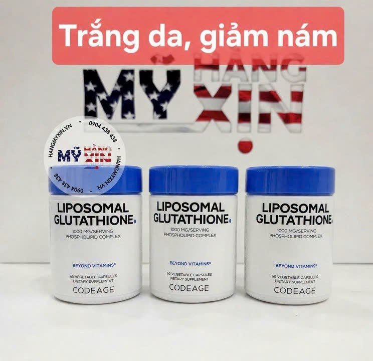 Viên uống trắng da Glutathione Code Age-1000mg