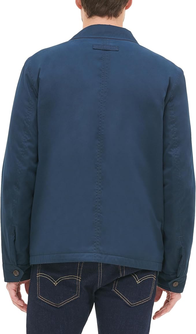 Jacket Tommy Hilfiger Midweight Micro-Twill Golf - Navy