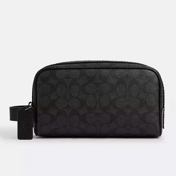 Cluch Coach Small Travel Kit In Signature Canvas