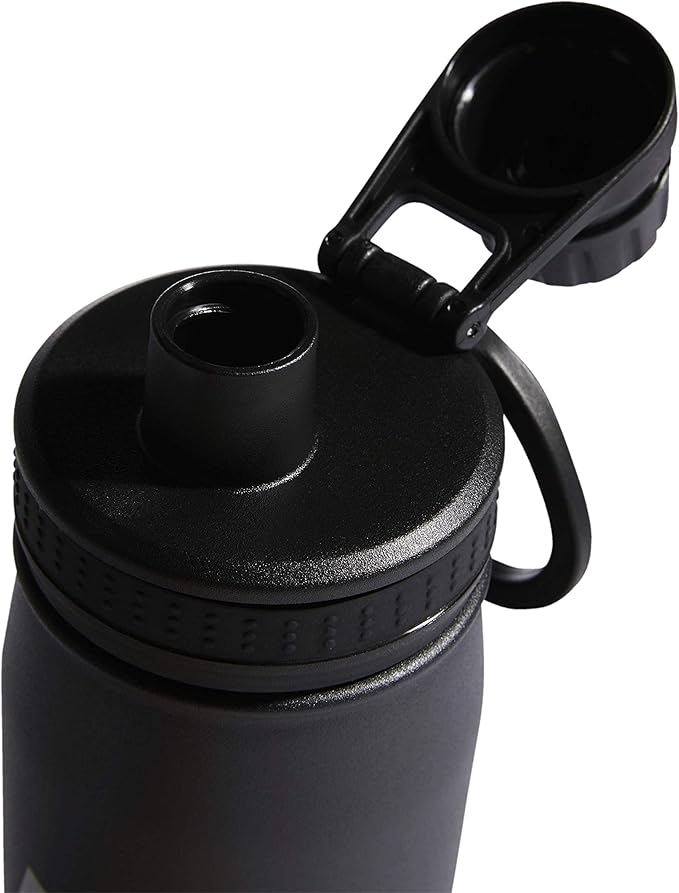 Bình giữ nhiệt Adidas Steel Bottle 600 ML - Black/Silver Metallic