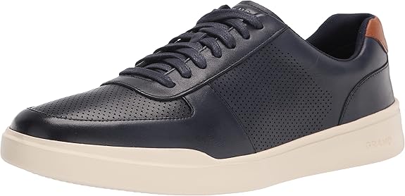 Giầy Colehaan navy da lỗ