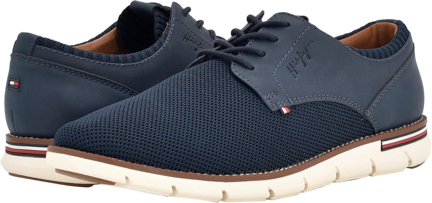 Giày Tommy Hilfiger Winner Oxfords - Navy Multi