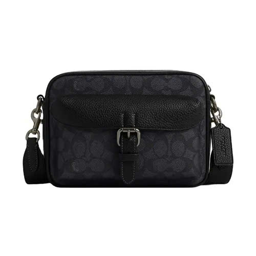 Coach Warner Crossbody Bag In Signature Canvas CW217QBMI5 Charcoal