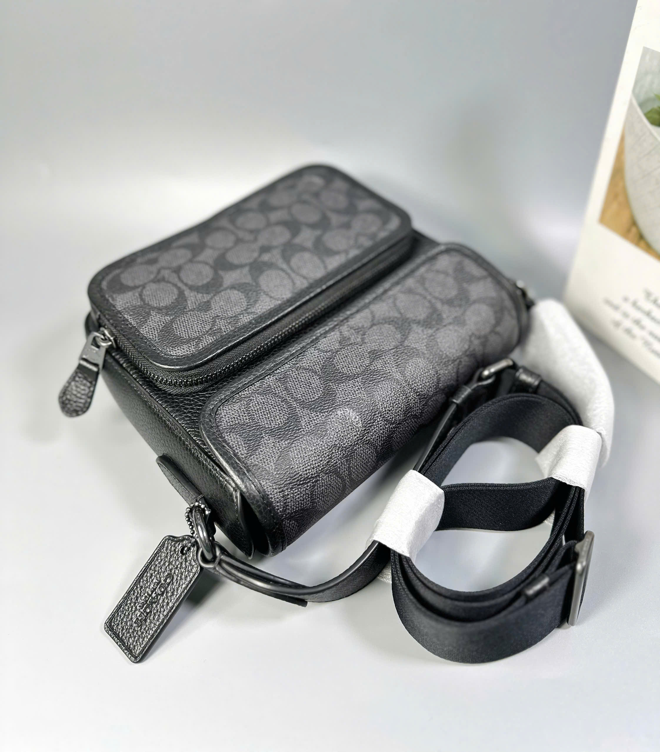 Coach Sullivan Flap Crossbody In Signature Canvas CZ396