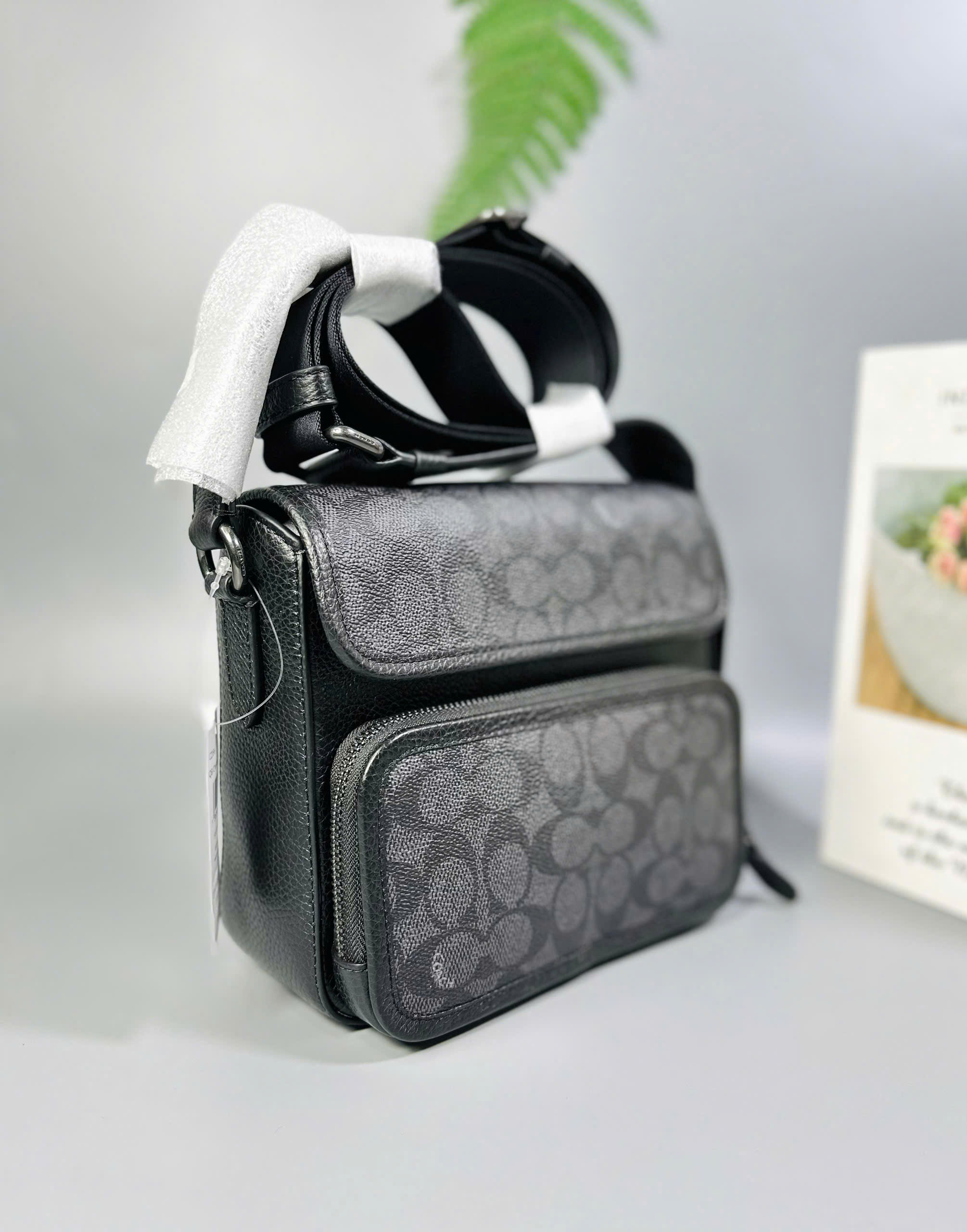 Coach Sullivan Flap Crossbody In Signature Canvas CZ396