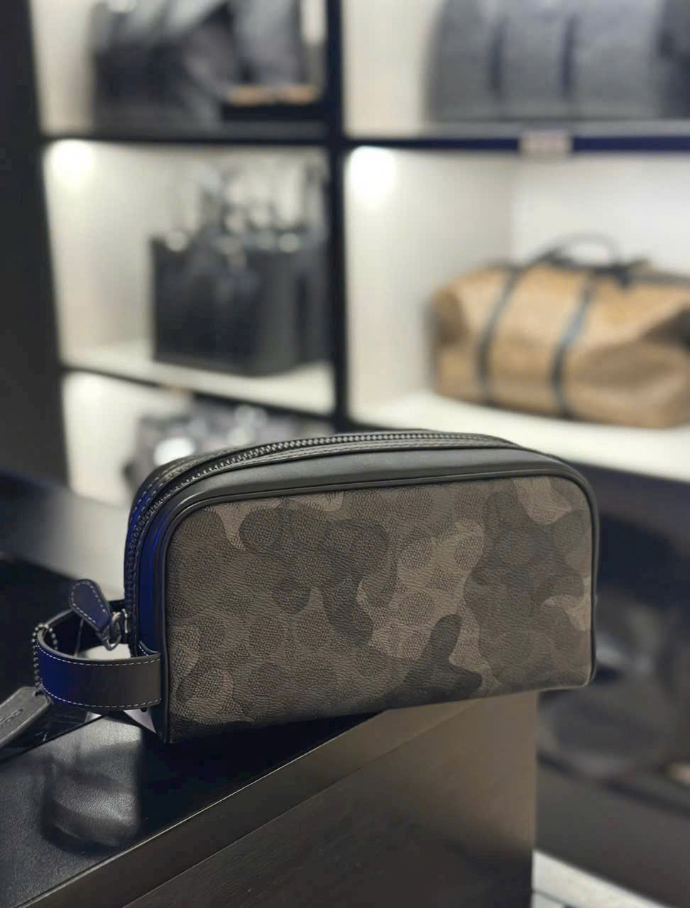 Cluch Coach Small Travel Kit In Signature Camo Print