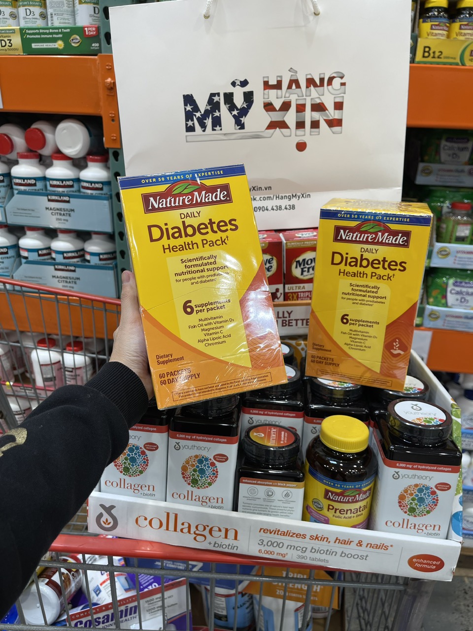Điều Hòa Tiểu Đường Nature Made Diabetes Health Pack - 60 Gói