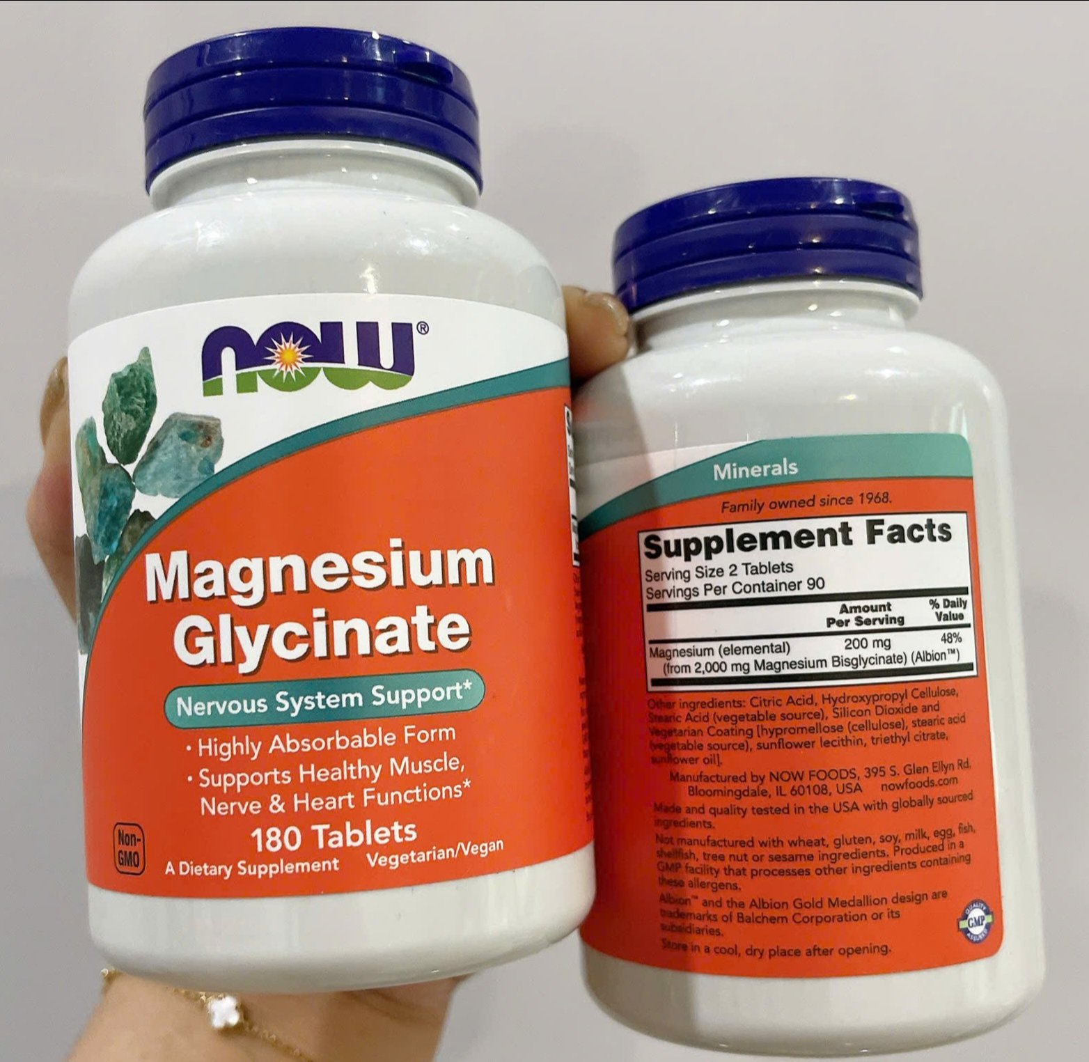 MAGNESIUM GLYCINATE NOW