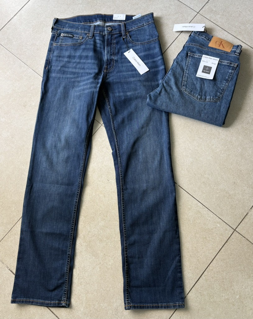 Jeans calvin klein dark irving straight